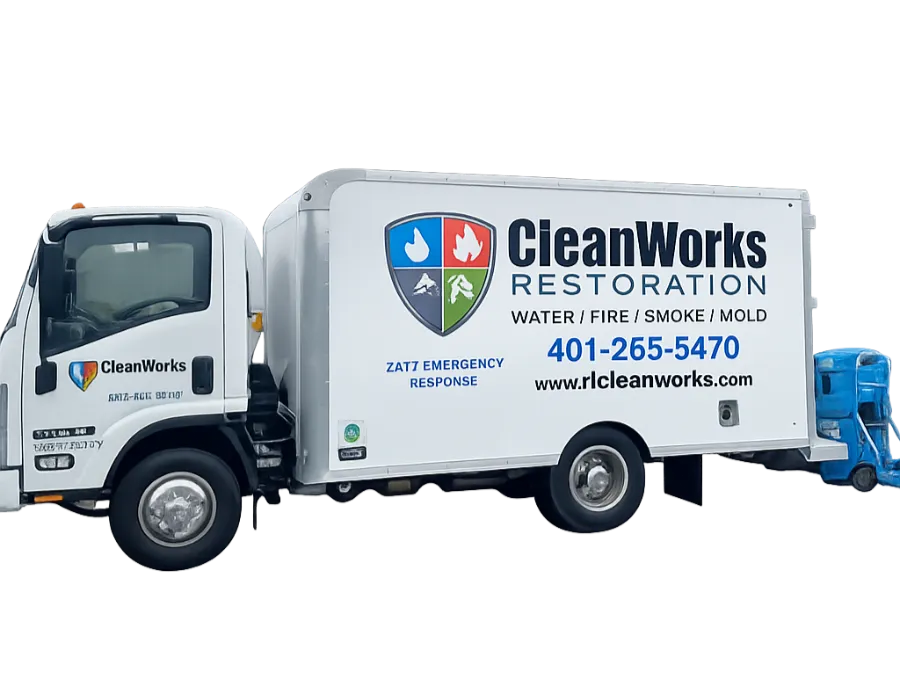 Cleanworks restoration fleet serving all of Rhode Island